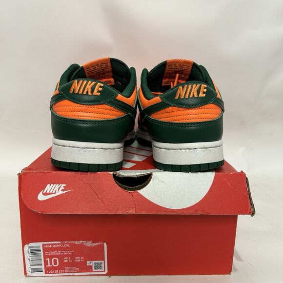 Nike Dunk Low Retro “Miami Hurricanes/Gorge Green” main image 7